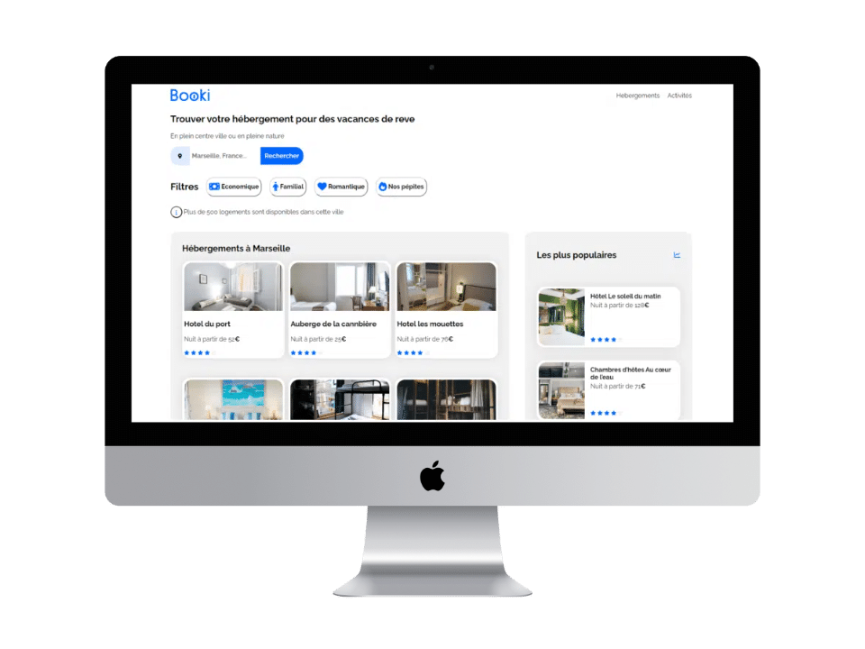 Création de site web pour chambre d'hôte