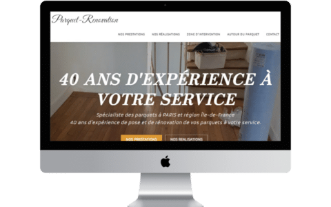 Création de site web pour entreprise du bâtiment