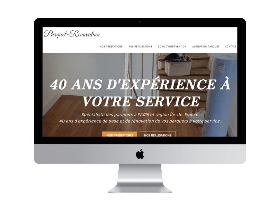 Création de site web pour entreprise du bâtiment