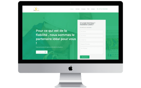 Création de site web pour artisan